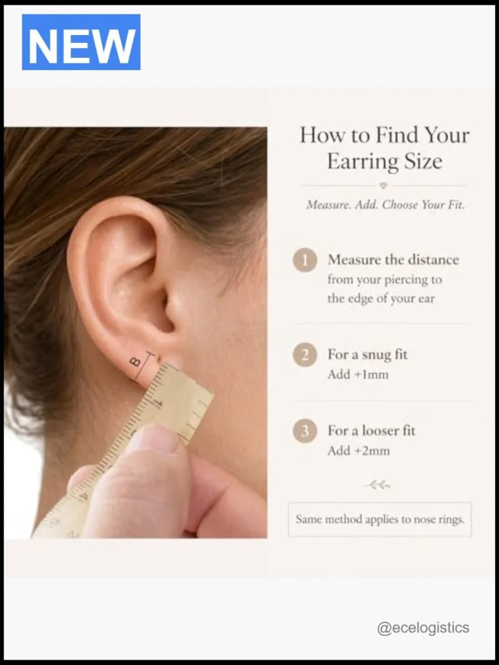 6mm Gold Filled Huggie Hoop Earrings for Cartilage Helix Tragus Nose